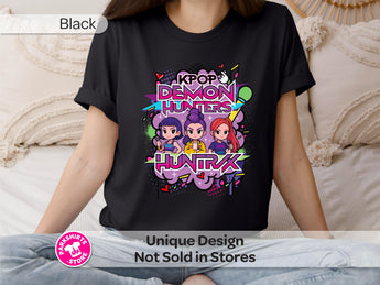 KPOP Demon Hunters HUNTRIX t-shirt -Disney Park Shirts- Park Shirts Store