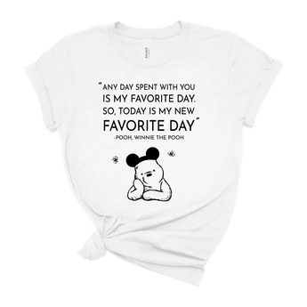 Winnie The Pooh - Favorite Day -Disney Park Shirts- Park Shirts Store