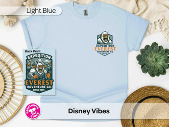 Expedition Everest Shirt | Animal Kingdom Adventure Tee | Yeti Ride Graphic T-Shirt | Disney Park Inspired Shirt | Mountain Adventure Tee -Disney Park Shirts- Park Shirts Store