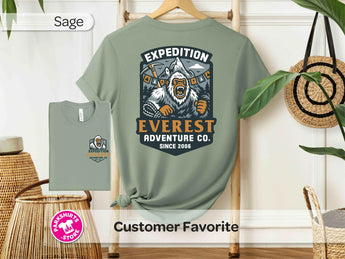 Expedition Everest Shirt | Yeti Adventure Tee | Animal Kingdom Shirt | Disney Vacation Shirt | Mountain Adventure Tee | Front & Back -Disney Park Shirts- Park Shirts Store