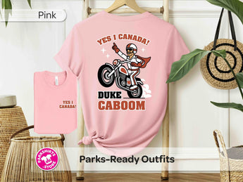 Duke Caboom Shirt | Yes I Canada T-Shirt | Toy Story 4 Inspired Tee | Pixar Fan Shirt | Disney Vacation Shirt -Disney Park Shirts- Park Shirts Store