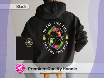 Enchanted Tiki Room Hoodie | Tropical Disney Zip Up Hoodie | Adventureland Hoodie | Disney Vacation Sweatshirt | Tiki Inspired Hoodie -Disney Park Shirts- Park Shirts Store