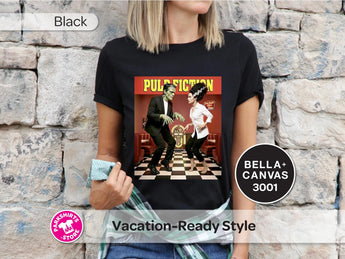 Frankenstein Dance Shirt, Halloween Horror Tee, Classic Monster Graphic T-Shirt, Retro Halloween Shirt, Frankenstein Halloween Gift -Disney Park Shirts- Park Shirts Store
