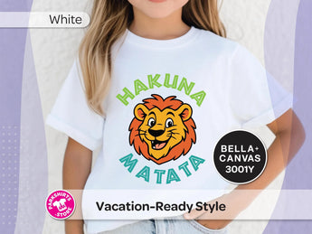 Hakuna Matata Simba Shirt | Lion King Youth Disney Tee | Kids Disney Vacation Shirt | Simba T-Shirt | Disney Kids Tee -Disney Park Shirts- Park Shirts Store
