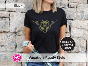 Captain America SSR Shirt | Strategic Scientific Reserve Tee | First Avenger Shirt | Retro Marvel Tee | Vintage Military | Disney Park -Disney Park Shirts- Park Shirts Store