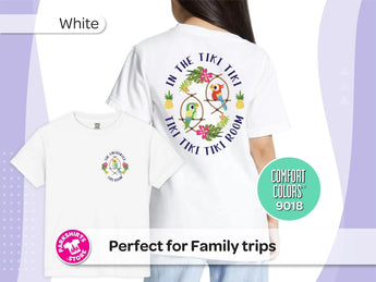 Enchanted Tiki Room Youth Shirt, Disney Adventureland Tee, Tropical Disney Kids Shirt, Front & Back Graphic, Disney Vacation Shirt -Disney Park Shirts- Park Shirts Store