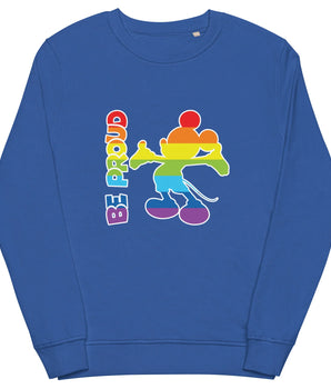 Be Proud Rainbow Mickey Disney Sweatshirt -Disney Park Shirts- Park Shirts Store