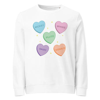 Sweetheart Squad Disney Sweatshirt -Disney Park Shirts- Park Shirts Store