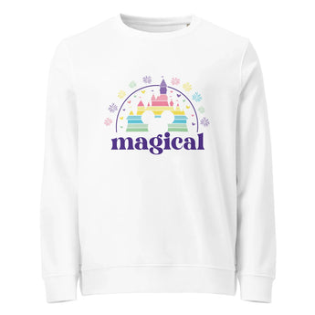 Magical Fireworks Organic Sweatshirt -Disney Park Shirts- Park Shirts Store