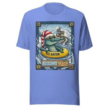 Blizzard Beach Ice Gator Shirt | Disney Water Park Tee -Disney Park Shirts- Park Shirts Store