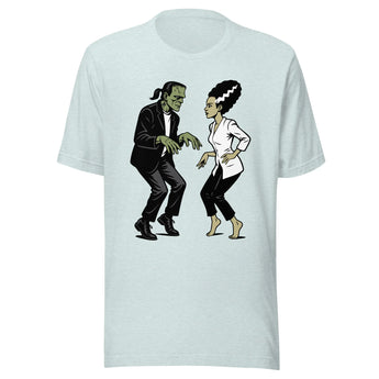 Frankenstein & Bride - Monster Fiction Dance t-shirt 🧟♂️ 💃🕺 -Disney Park Shirts- Park Shirts Store