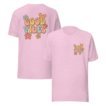 Disney Good Vibes - t-shirt -Disney Park Shirts- Park Shirts Store