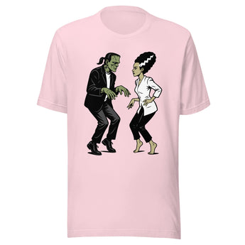 Frankenstein & Bride - Monster Fiction Dance t-shirt 🧟♂️ 💃🕺 -Disney Park Shirts- Park Shirts Store