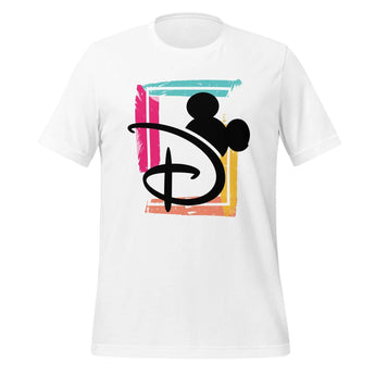 Disney "D" With Mickey Ears t-shirt -Disney Park Shirts- Park Shirts Store