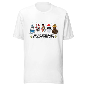 Jedi Joy, Sith Delight Holiday Forces Unite -Disney Park Shirts- Park Shirts Store