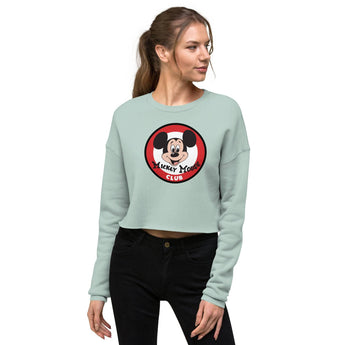 Mickey Mouse Club - Crop Sweatshirt -Disney Park Shirts- Park Shirts Store