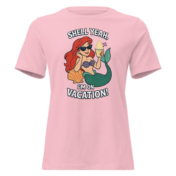 Shell Yeah, I’m On Vacation – Women’s Fit Ariel-Inspired t-shirt - Park Shirts Store