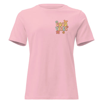 Disney Good Vibes – Women’s Fit Retro-Inspired t-shirt -Disney Park Shirts- Park Shirts Store