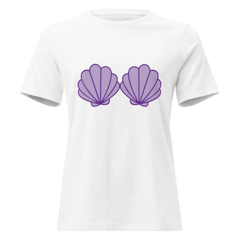 Ariel Purple Shells – Women’s Fit Little Mermaid-Inspired t-shirt -Disney Park Shirts- Park Shirts Store
