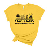 1 Day 4 Parks Challenge -Black - Park Shirts Store