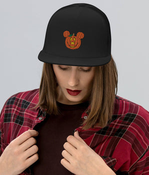 Mickey Pumpkin Poofy Trucker Cap - Park Shirts Store