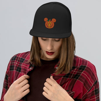 Mickey Pumpkin Poofy Trucker Cap - Park Shirts Store