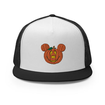 Mickey Pumpkin Poofy Trucker Cap - Park Shirts Store