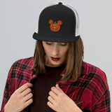 Mickey Pumpkin Poofy Trucker Cap - Park Shirts Store