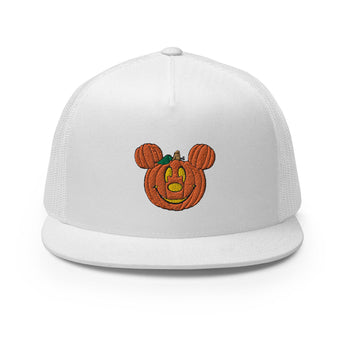 Mickey Pumpkin Poofy Trucker Cap - Park Shirts Store