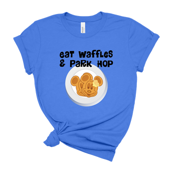 Eat Waffles & Park Hop Disney t-shirt - Park Shirts Store