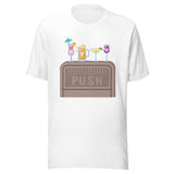 White-Shirt-Mockups-front-Epcot-Trash-Can-Table-Disney-t-shirt