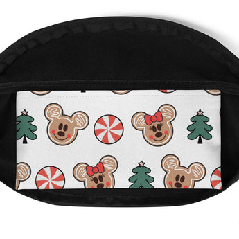 Gingerbread Mickey & Minnie Belt Bag - Park Shirts Store