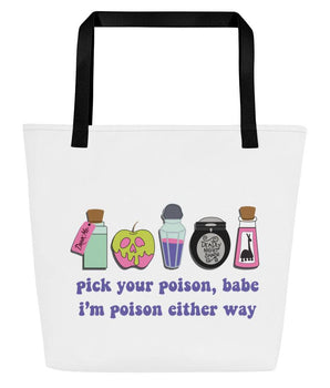 Pick Your Poison Tote Bag - Park Shirts Store