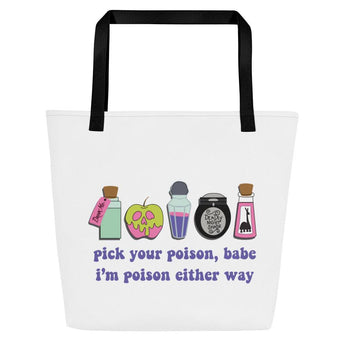 Pick Your Poison Tote Bag - Park Shirts Store