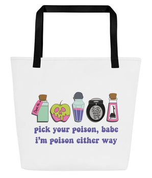 Pick Your Poison Tote Bag - Park Shirts Store