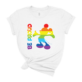 Be Proud Rainbow Mickey - Park Shirts Store