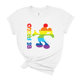Be Proud Rainbow Mickey - Park Shirts Store