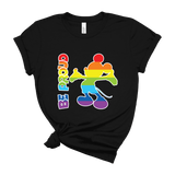 Be Proud Rainbow Mickey - Park Shirts Store