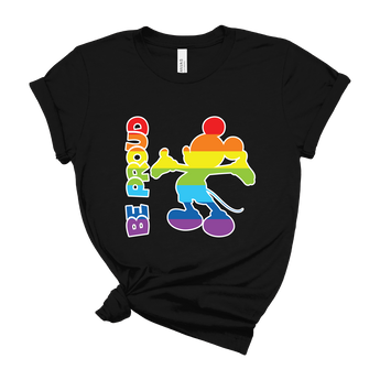 Be Proud Rainbow Mickey - Park Shirts Store