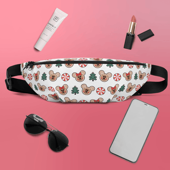Gingerbread Mickey & Minnie Belt Bag - Park Shirts Store