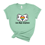 heather-mint-Shirt-Mockups-front-Love-Magic-Acceptance-Disney-t-shirt