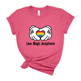 heather-raspberry-Shirt-Mockups-front-Love-Magic-Acceptance-Disney-t-shirt