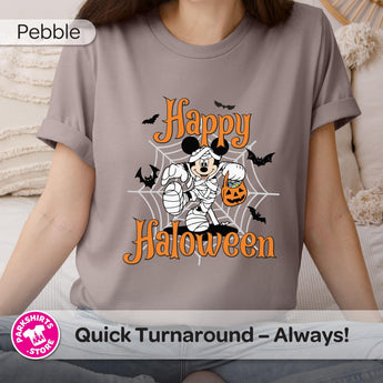 Mickey Mummy Halloween Shirt | Disney Inspired Halloween Tee | Spooky Season Shirt | Halloween Family Shirt | Cute Fall Tee - Park Shirts Store
