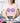 Woman wearing light pink seashell graphic t-shirt
