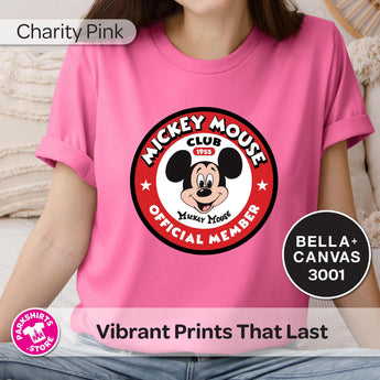 Vintage Mickey Mouse Club Shirt | 1955 Retro Mickey Tee | Classic Disney Inspired Shirt | Vintage Disney Shirt - Park Shirts Store