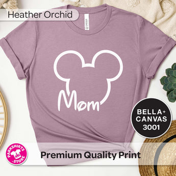 Mickey Mom Shirt | Disney Mom Vacation Tee | Disney Family Matching Shirt | Mom Disney Trip Shirt | Cute Mickey Mom Tee - Park Shirts Store