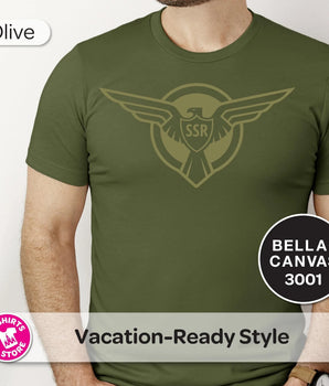 Captain America SSR Shirt | Strategic Scientific Reserve Tee | First Avenger Shirt | Retro Marvel Tee | Vintage Military | Disney Park -Disney Park Shirts- Park Shirts Store