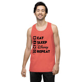 Eat, Sleep, Disney, Repeat tank top - Park Shirts Store