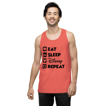 Eat, Sleep, Disney, Repeat tank top - Park Shirts Store