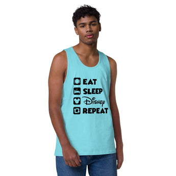 Eat, Sleep, Disney, Repeat tank top - Park Shirts Store